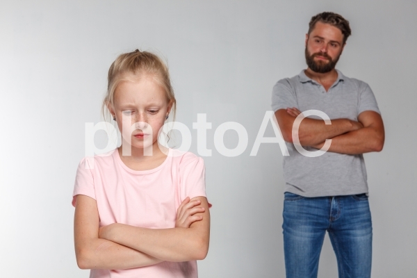 父と子ども1 父と子ども1の写真