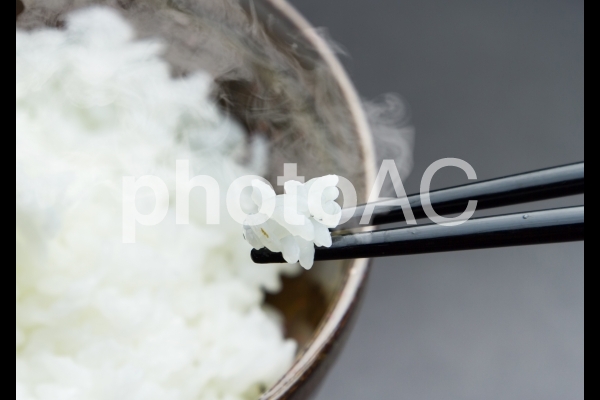 炊き立てのご飯/箸米ver 炊き立てのご飯/箸米verの写真