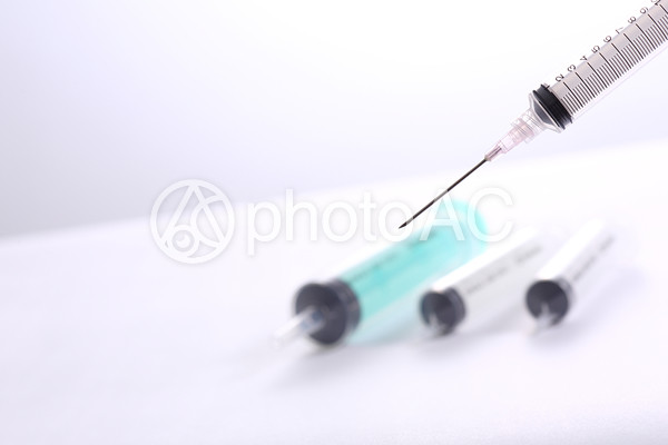 注射器 注射器の写真