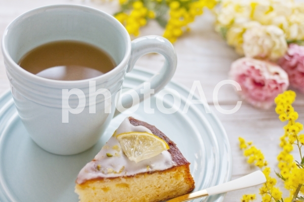 春の花とティータイム 春の花とティータイムの写真