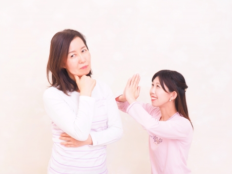 人物　母と娘 32の写真