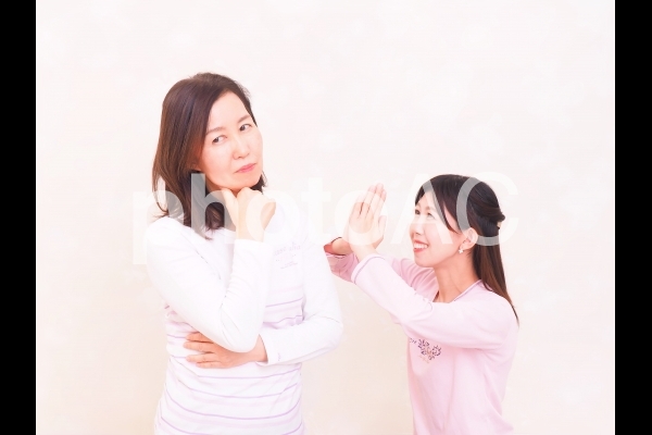 人物 母と娘 32 人物 母と娘 32の写真
