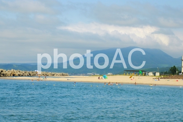 皆生温泉海水浴場 No 写真素材なら 写真ac 無料 フリー ダウンロードok