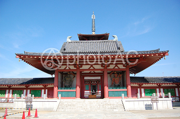 大阪 四天王寺 仁王門 大阪 四天王寺 仁王門の写真