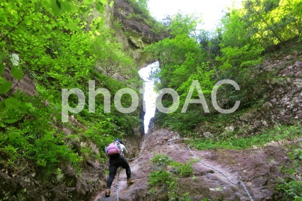 妙義山登山 妙義山登山の写真