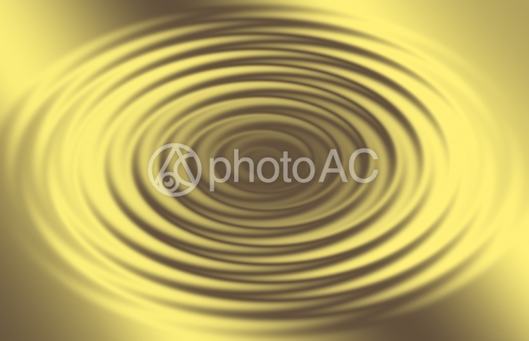 波紋 ゴールド4 No 写真素材なら 写真ac 無料 フリー ダウンロードok