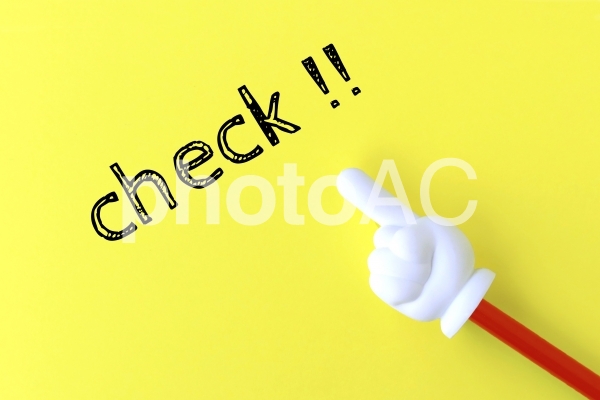 差し棒チェック 差し棒チェックの写真