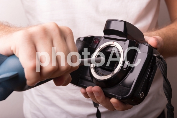 カメラの手入れ カメラの手入れの写真