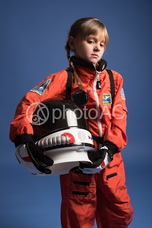 宇宙服を着た女の子10 No 5345 写真素材なら 写真ac 無料 フリー ダウンロードok