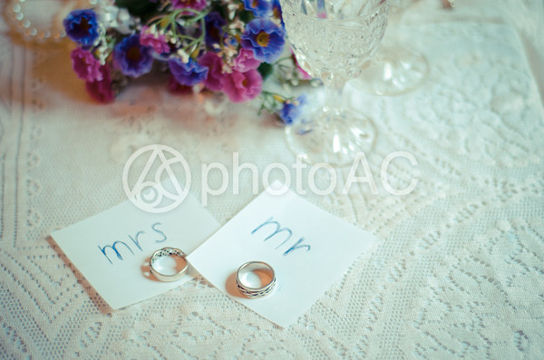 結婚指輪 結婚指輪の写真