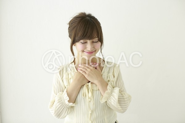ときめく女性 ときめく女性の写真