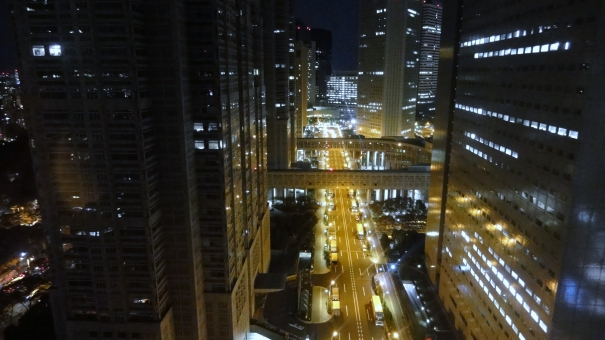 新宿夜景の写真