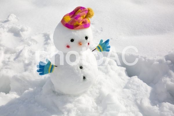 雪だるま_2 雪だるま_2の写真