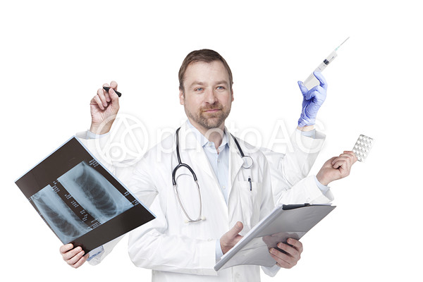 忙しい医者 忙しい医者の写真
