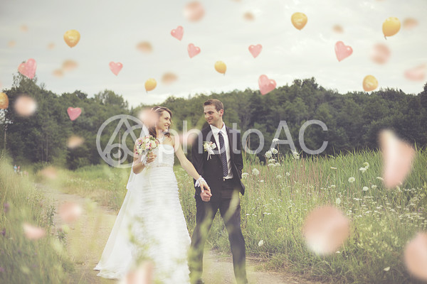 ハートの降る結婚式2 ハートの降る結婚式2の写真