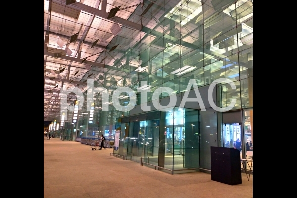 シンガポール チャンギ国際空港 入口 外観 シンガポール チャンギ国際空港 入口 外観の写真