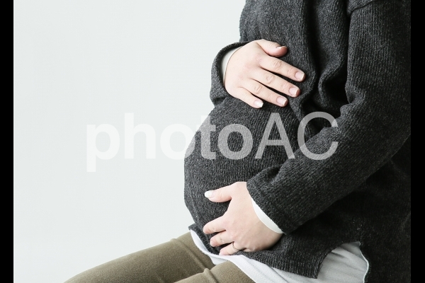 妊婦の女性 妊婦の女性の写真