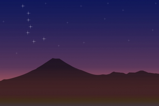 北斗七星 シルエット イラストの無料ダウンロードサイト シルエットac