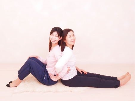 人物　母と娘 26の写真