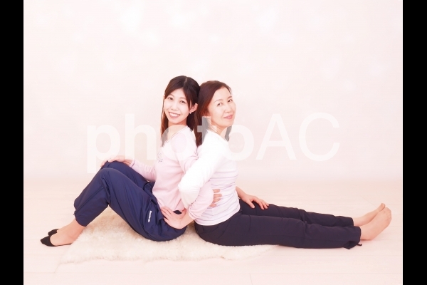 人物 母と娘 26 人物 母と娘 26の写真