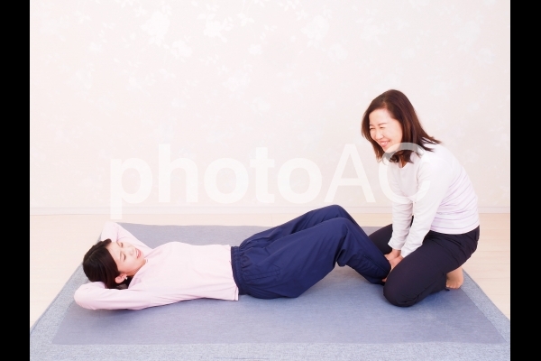 人物 母と娘 22 人物 母と娘 22の写真