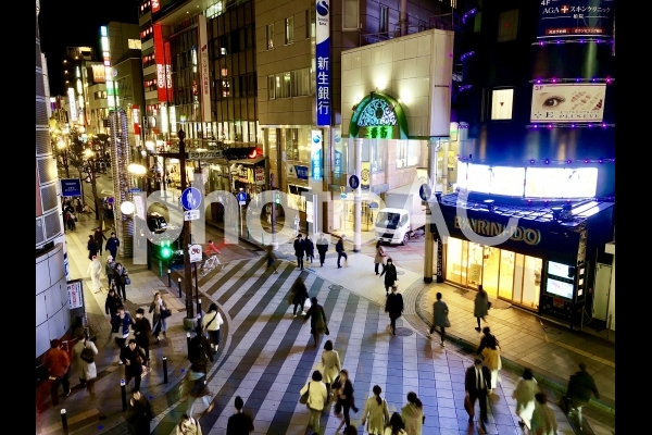 柏駅周辺の街並み 柏駅周辺の街並みの写真