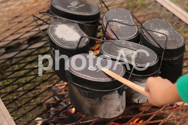 飯盒 飯盒の写真