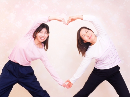 人物　母と娘 27の写真