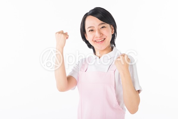 ガッツポーズをする女性2 No 写真素材なら 写真ac 無料 フリー ダウンロードok
