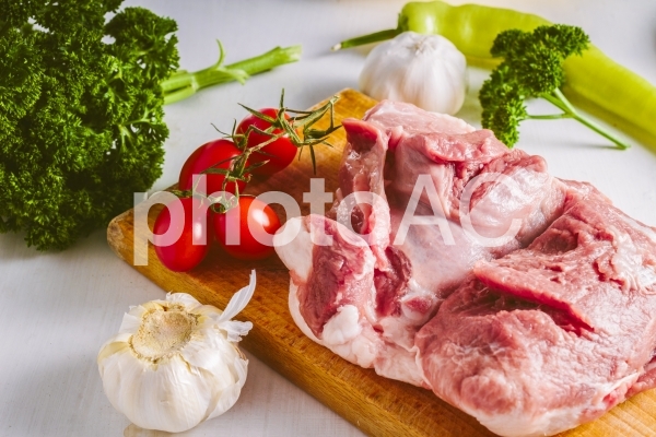 肉料理準備2 肉料理準備2の写真