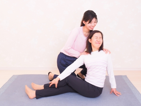 人物　母と娘 20の写真