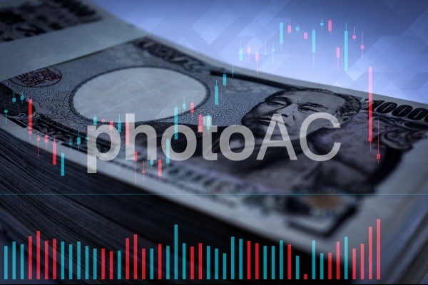 下落する株価 経済危機 1006 下落する株価 経済危機 1006の写真