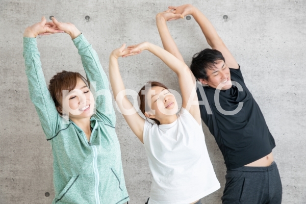 ストレッチ ストレッチの写真