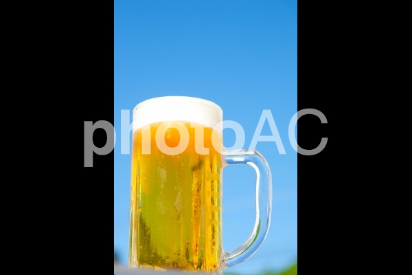 青空とビール3 青空とビール3の写真