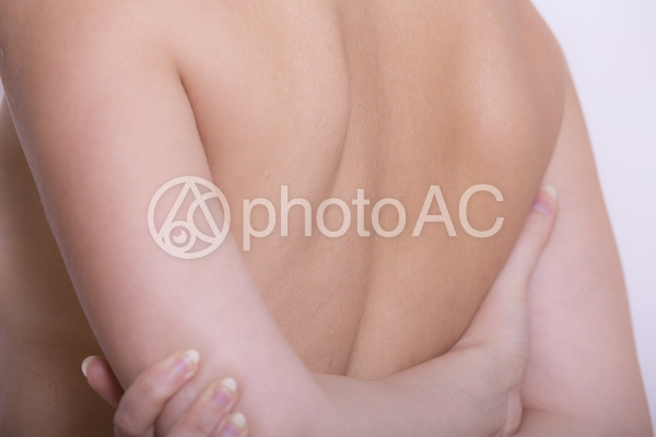 裸の女性の背中2 裸の女性の背中2の写真
