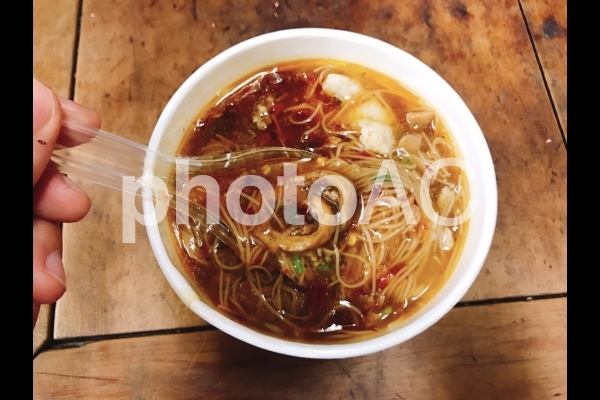 台湾の麺線 台湾の麺線の写真