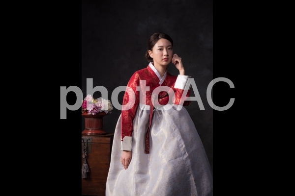赤いチマチョゴリ51 赤いチマチョゴリ51の写真
