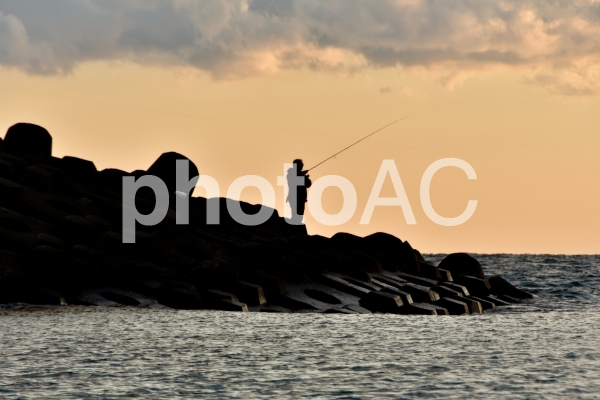 風景 磯釣り 風景 磯釣りの写真