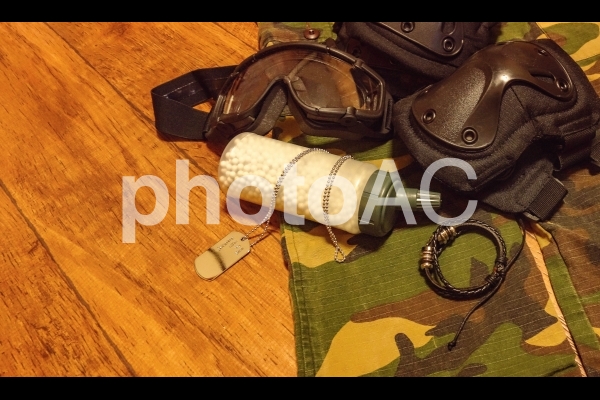 サバイバルゲーム サバゲー イメージ 迷彩 サバイバルゲーム サバゲー イメージ 迷彩の写真