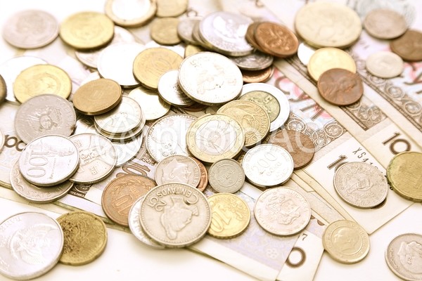 色々な種類の外貨3 色々な種類の外貨3の写真