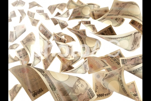 一万円テクスチャ 一万円テクスチャの写真