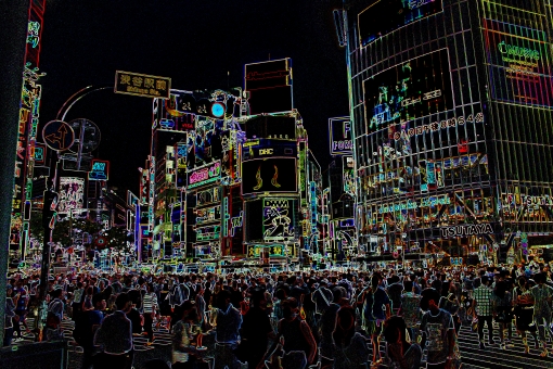 スクランブル交差点の写真素材 写真素材なら 写真ac 無料 フリー ダウンロードok