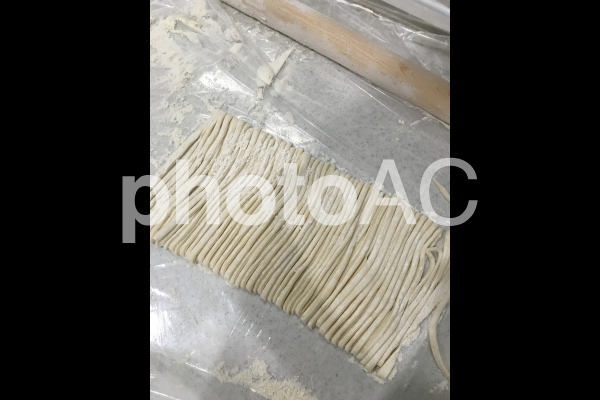 手打ちうどん 手打ちうどんの写真