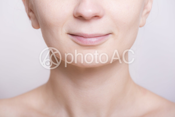 女性の口元3 女性の口元3の写真