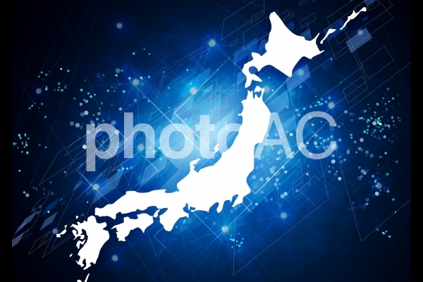 日本列島とデジタル社会 日本列島とデジタル社会の写真