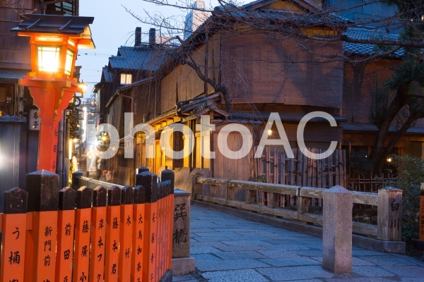 京都 祇園 巽橋 京都 祇園 巽橋の写真