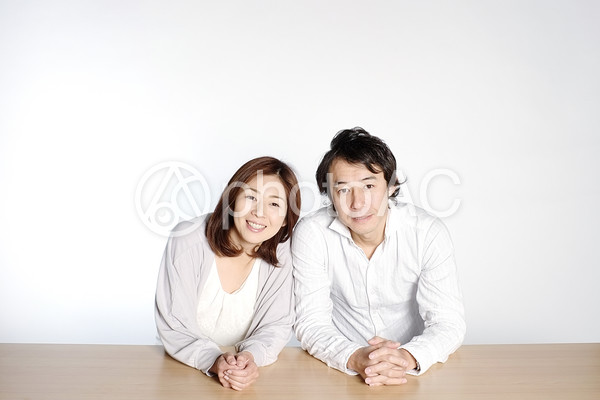 笑顔の夫婦2 笑顔の夫婦2の写真