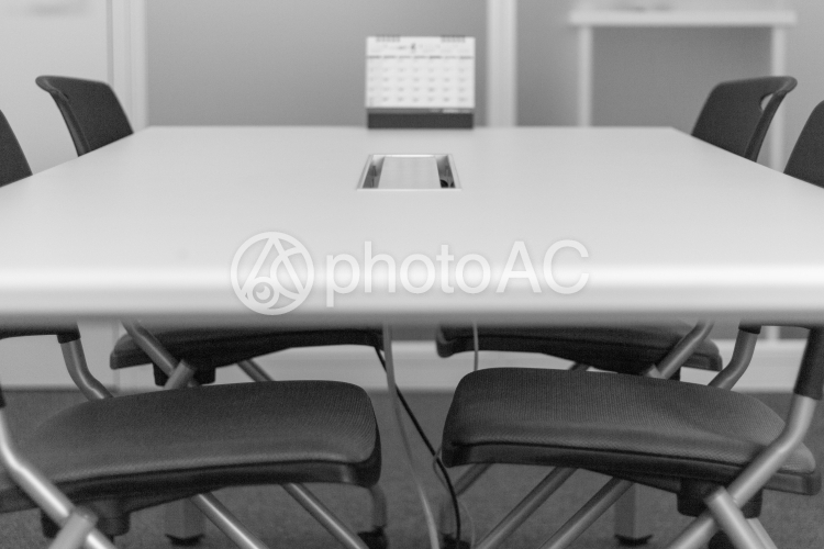 会議室 白黒 No 写真素材なら 写真ac 無料 フリー ダウンロードok