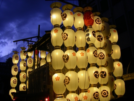 宵山 宵山 提灯 祇園祭 京都 京都祇園祭 祭り お祭り 夏 観光 祇園