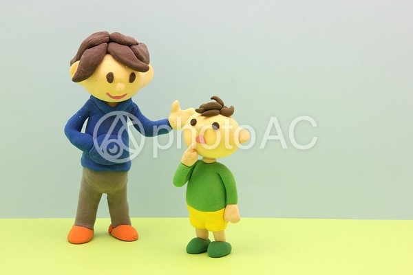 兄と弟 兄と弟の写真